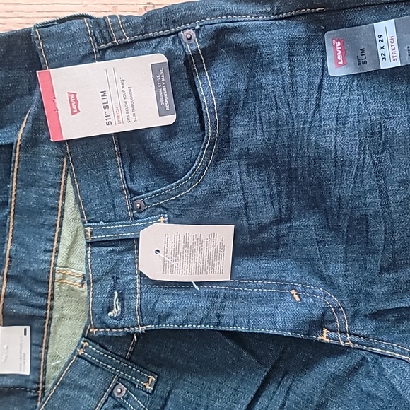 Levi's 511 Mens  Slim Stretch Jeans - Picture 4 of 5